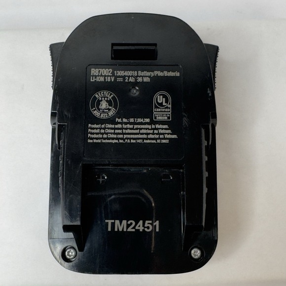 RIDGID 18V Lithium-ion Battery - R87002 - Picture 7 of 8